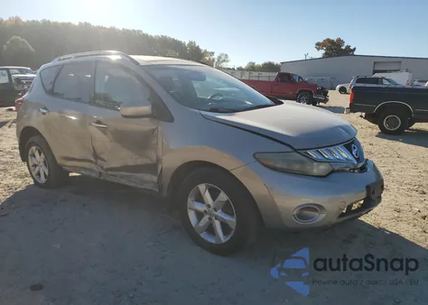 2009 Nissan Murano S z USA, uszkodzony, nr VIN JN8AZ18W09W139830